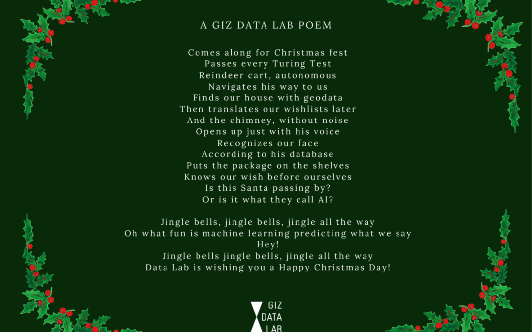 Season’s Greetings from the GIZ Data Lab 2022