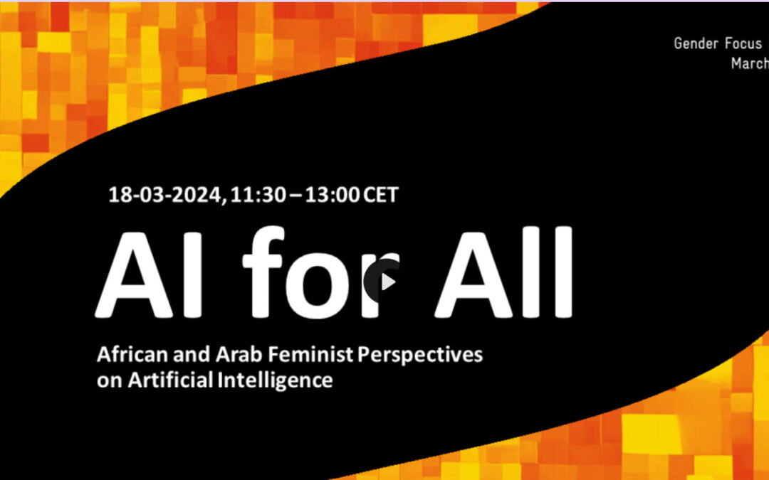 AI for All – African and Arab Feminist Perspectives on Artificial Intelligence